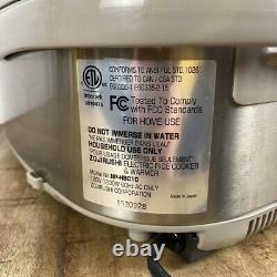ZOJIRUSHI NP-HBC10 Induction Heating System Rice Cooker/Warmer 5.5 Cup Tested