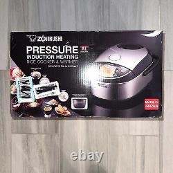 ZOJIRUSHI NP-NWC10 5.5-Cup Pressure Induction Heating Rice Cooker Warmer