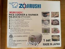 ZOJIRUSHI NS-ZCC10 Rice Cooker 1.0L (5.5Cups) (120V area only) 120V / 60Hz