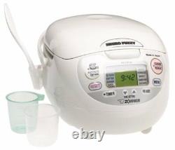 ZOJIRUSHI Rice Cooker 1.0L 5.5 Cup AC120V NS-ZCC10 Made in Japan EMS with Tracking