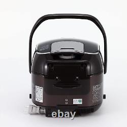 ZOJIRUSHI Rice Cooker 3 Cups Pressure IH Type NP-RM05-TA AC100V made in Japan