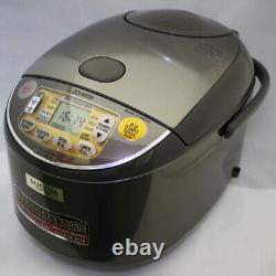 ZOJIRUSHI Rice Cooker Warmer NS-YMH10-TA 5.5Cups 1.0Liter 220-230Volt Japan Made