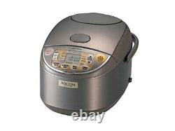 ZOJIRUSHI Rice cooker for overseas 220V-230V 5.5 cups brown NS-YMH10-TA