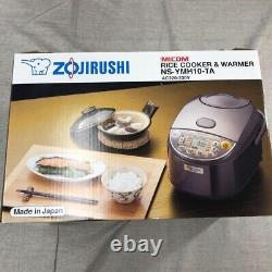 ZOJIRUSHI Rice cooker for overseas 220V-230V 5.5 cups brown NS-YMH10-TA JapanF/S