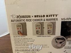 ZOJIRUSHI x Hello Kitty 5.5-Cup Automatic Rice Cooker & Warmer NS-RPC10KT NIB