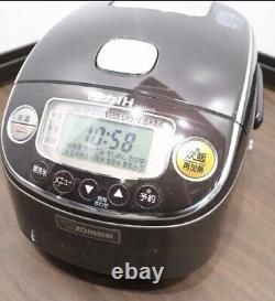 ZOUJIRUSHI rice cooker 3-component pressure IH type NP-RX05-TD from JAPAN