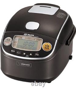 ZOUJIRUSHI rice cooker 3-component pressure IH type NP-RX05-TD from JAPAN
