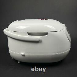 Zojirushi 10 Cup Neuro Fuzzy Rice Cooker & Warmer White Model NS-ZCC18