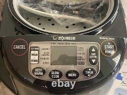 Zojirushi 10 Cup Umami Micom Rice Cooker & Warmer Metallic Black -NL- GAC18BM