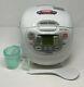 Zojirushi 5-1/2-cup (uncooked) Neuro Fuzzy Rice Cooker And Warmer Ns-zcc10 5 Cup