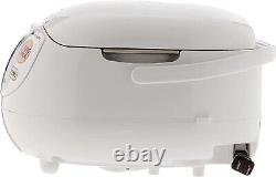 Zojirushi 5.5 Cup Fuzzy Rice Cooker White from Japan New