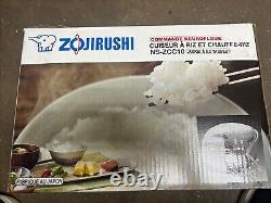 Zojirushi 5.5 Cup Neuro Fuzzy Rice Cooker White