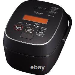 Zojirushi 5.5 Cup Pressure Induction Heating Rice Cooker and Warmer Black