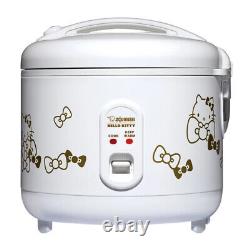 Zojirushi Hello Kitty 5.5 Cup Automatic Rice Cooker and Warmer White