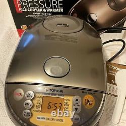 Zojirushi Induction Heating Pressure Rice Cooker &warmer Np-nvc18 10 Cup