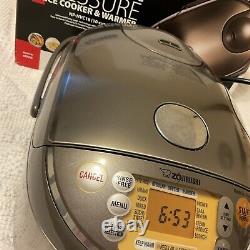 Zojirushi Induction Heating Pressure Rice Cooker &warmer Np-nvc18 10 Cup