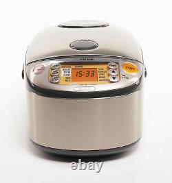 Zojirushi Induction Heating System 10 Cup Rice Cooker and Warmer Dark Gray