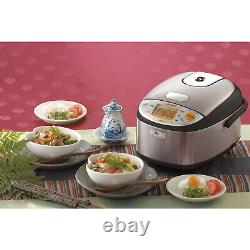Zojirushi Induction Heating System Rice Cooker and Warmer (3-Cup) NP-GBC05X