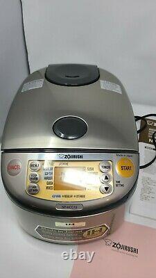 Zojirushi Induction Heating System Rice Cooker and Warmer (5.5-Cup/ Dark Gray)
