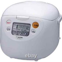 Zojirushi Micom 10-Cup Cool White Rice Cooker and Warmer with Built-In Timer