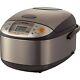 Zojirushi Micom 5.5-cup Rice Cooker & Warmer With Steam Basket Brown