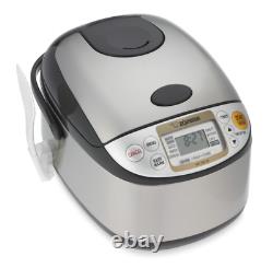 Zojirushi Micom NS-TSC10 Rice Cooker and Warmer Stainless Brown