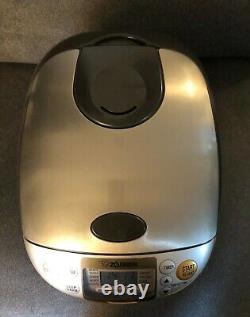 Zojirushi Micom Rice Cooker Warmer 5.5 Cup Stainless Steel NS-TSC10