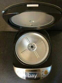 Zojirushi Micom Rice Cooker Warmer 5.5 Cup Stainless Steel NS-TSC10