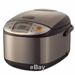 Zojirushi Micom Rice Cooker and Warmer (10-Cup) with Cookbook Bundle