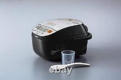 Zojirushi Micom Rice Cooker and Warmer 3-Cup Silver Black