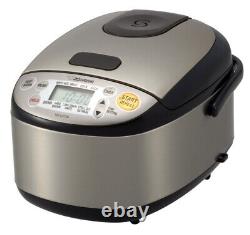 Zojirushi Micom Rice Cooker and Warmer (3-Cup/ Stainless Black)