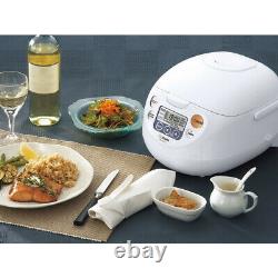 Zojirushi Micom Rice Cooker and Warmer 5.5 Cup Cool White