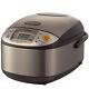 Zojirushi Micom Rice Cooker And Warmer (5.5-cup/ Stainless Brown)