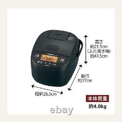 Zojirushi Microcomputer Rice Cooker 5.5-Cup Rice Cooker NL-DT10-BA Black
