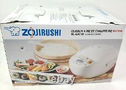 Zojirushi NL-AAC10 5.5 cups / 1.0 liter Micom Rice Cooker (Uncooked) and Warmer