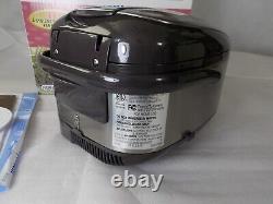Zojirushi NP-GBC05 Induction Rice Cooker and Warmer Stainless Dark Brown NEW