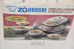 Zojirushi NP-GBC05 Induction Rice Cooker with Warmer 3 Cups EUC