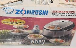 Zojirushi NP-GBC05 Induction Rice Cooker with Warmer 3 Cups EUC
