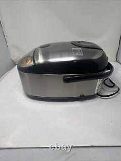 Zojirushi NP-HCC10XH Electric Induction Heating System Rice Cooker Food Warmer