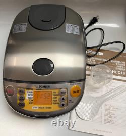 Zojirushi NP-HCC10XH Induction Heating System Rice Cooker & Warmer 5 CUP