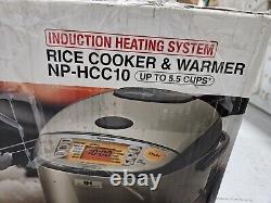 Zojirushi NP-HCC10XH Induction Heating System Rice Cooker and Warmer, 1 L, Stain