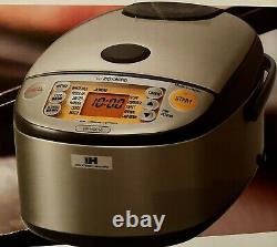 Zojirushi NP-HCC10XH Induction Heating System Rice Cooker and Warmer 5.5 CUP NEW