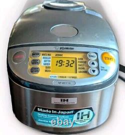 Zojirushi NP-HCC10 Induction Heating System Rice Cooker & Warmer 5.5 Cup Used