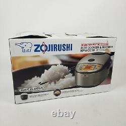 Zojirushi NP-HCC10 Induction Heating System Rice Cooker & Warmer, 5.5 Cups