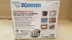 Zojirushi NP-HCC18 10-Cups Rice Cooker New