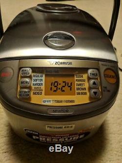 Zojirushi NP-HTC10 Induction Heating 5-1/2-cup Pressure Rice Cooker