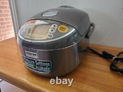 Zojirushi NP-NVC10 5.5-Cups Electric Rice Cooker & Warmer -Brown Induction Heat