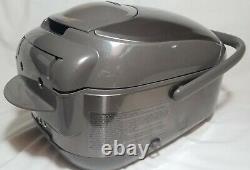 Zojirushi NP-NVC10 Cooker Warmer 5.5 Cup Stainless Barely Used! A9