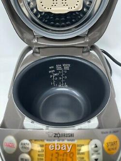 Zojirushi NP-NVC10 Induction Heating Pressure Cooker & Warmer, 5.5 CUP JAPAN