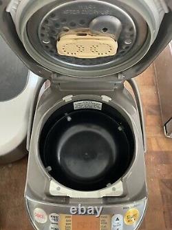 Zojirushi NP-NVC10 Pressure Induction Rice Cooker USED See Description Dent